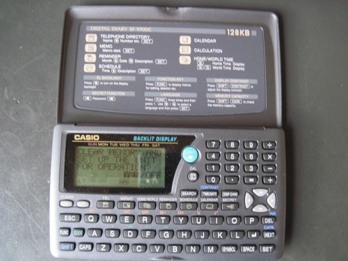Organizer casio degital - casio,