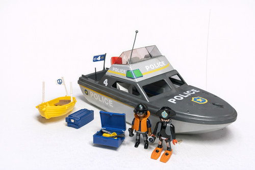 Playmobil 4429 polizeiboot - playmobil,