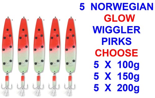 Norwegische fluo glow torsk - 5,
