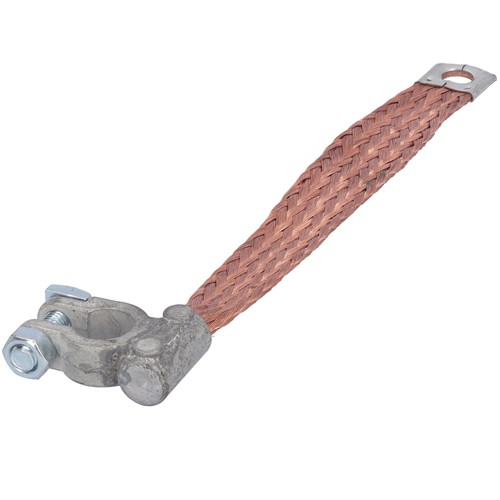 Batteriemasseband kupfer 20cm - batteriemasseband,