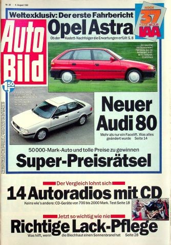 Auto bild 1991 - 5), 32/1991