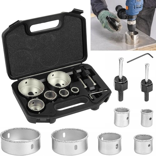Diamant fliesenbohrer set - 9x,