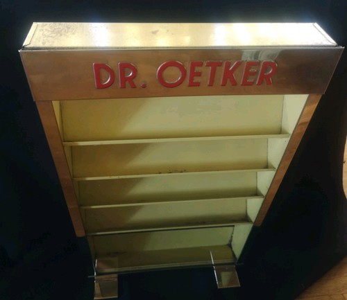 Oetker alte laden vitrine - oetker, laden-