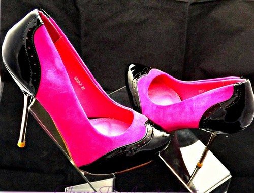 High heel pumps plateau - high,