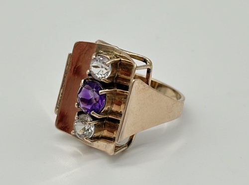 Ring aus 333er - gold, mit