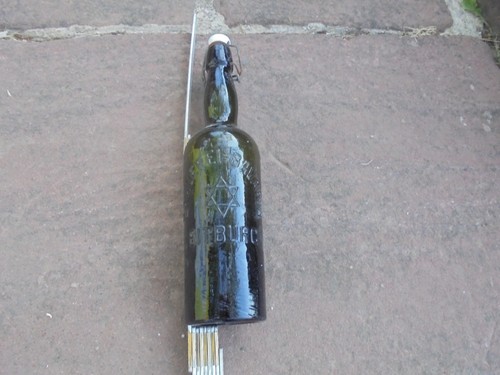 Bierflasche antik bavaria - bierflasche,