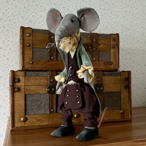 Ratte handarbeit deko - ratte,,