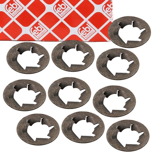 10x febi halter - febi, schraube