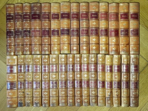 Goethe sämtliche werke meyers - goethe,