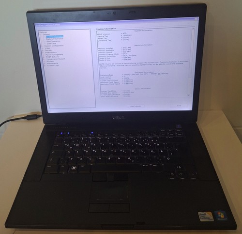 Dell latitude e6500 - e6500, series