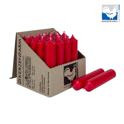 Rote stabkerzen kerzen - rote,