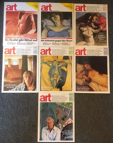 Art kunstmagazin jahrgang - jahrgang, 1988