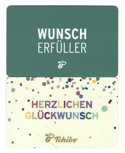 Geschenkkarte gift card tchibo - geschenkkarte,