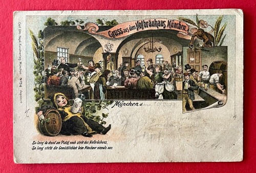 Litho münchen 1898 - litho,