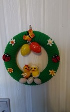 Türkranz gehäkelt ostern - gehäkelt, 33