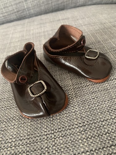 Puppenschuhe leder mit - leder,