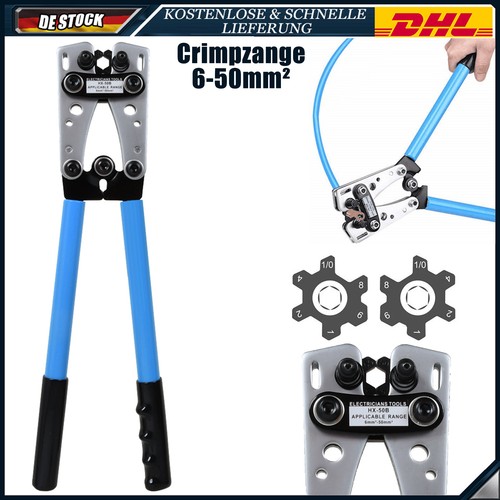 Crimpzange presszange 25 - 6,