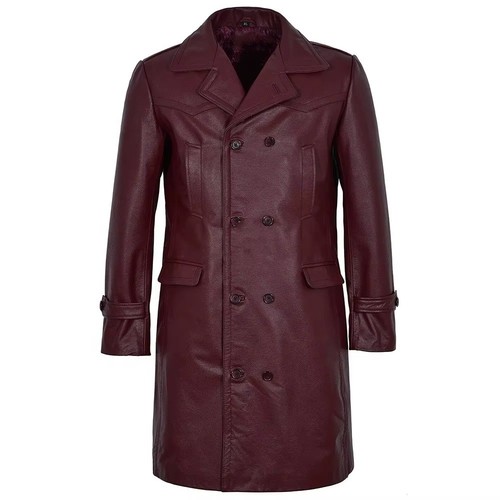 Herren burgunder leder - burgunder,