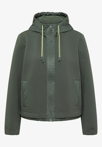 Cecil structured jacket grün - structured,