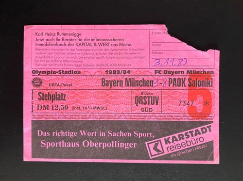 November 1983 uefa cup - 3.november,