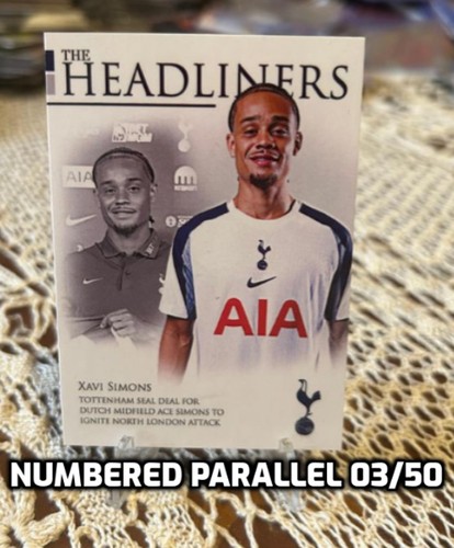 Futera tottenham 2025 xavi - futera,