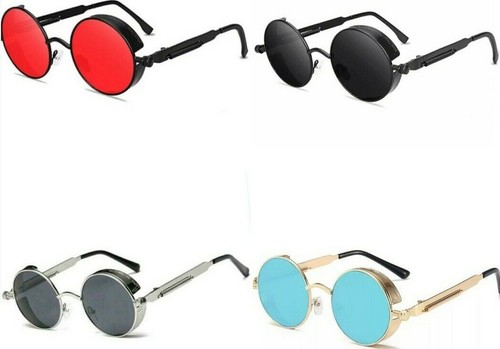 Runde sonnenbrille metall - runde,