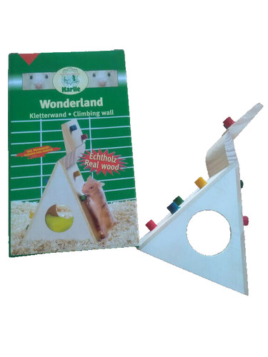 Kletterwand mit hamsterwatte - mit,