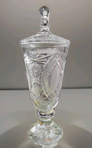Bleikristall schale mit deckel - bleikristall,