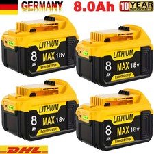 Für dewalt 18v akku 0ah - 4x,