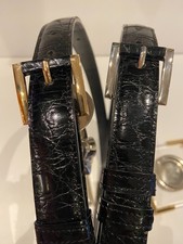 Krokodilleder gürtel neu - gürtel, 3