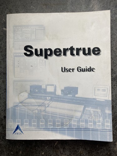 Amek mischpult supertrue - amek,