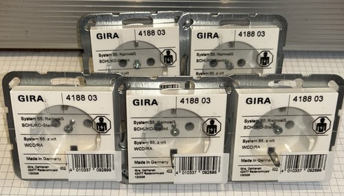Gira 418803 schuko - 5x,