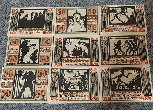 Notgeldscheine banknoten - notgeldscheine,