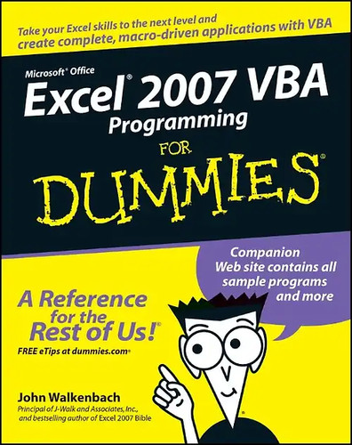 Excel 2007 vba programming - excel,