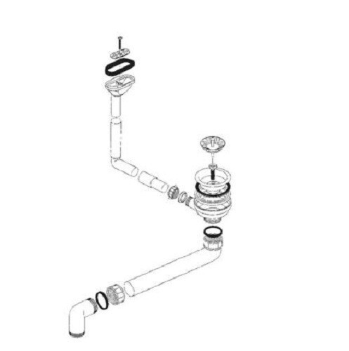 Blanco 137919 ablaufgarnitur - blanco,
