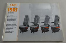 Betriebsanleitung LKW Sitz Isringhausen ISRI für Mercedes Benz Stand 07/1997