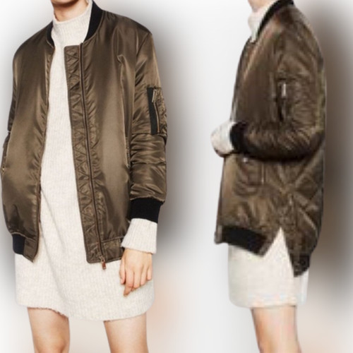 Zara oversize bomber - bomber, jacke