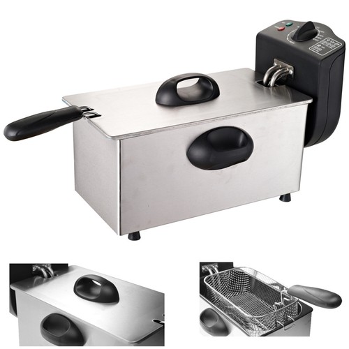 Fritteuse edelstahl - 3l,