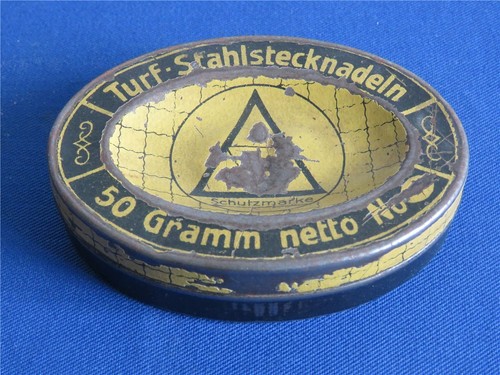 Alte blechdose schutzmarke - alte,