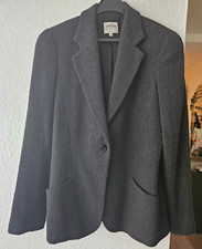 Armani Collezioni Damen Blazer Gr 42 in dunkelgrau / anthrazit