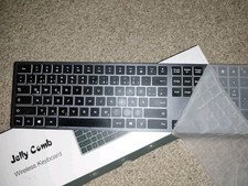 Jelly Comb Wireless Slim Tastatur QWERTZ Layout (Deutsch)