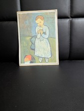 Gerahmter Druck: Picasso - "Kind mit Taube" | Vintage Bild