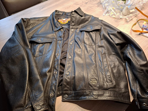 Harley davidson lederjacke 3xl - davidson,