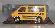 Majorette Serie 200 Ford Transit Bus Van School Bus