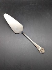 Robbe & Berking Rosenmuster Besteck massiv versilbert 150 Auflage Tortenheber