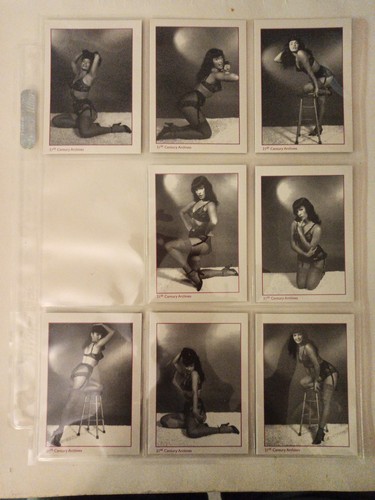 Bettie page karten cards pin - page,