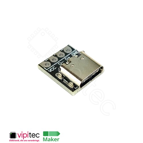 Usb breakout platine - breakout-platine, vcc
