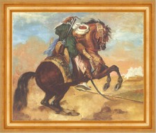 Théodore Géricault Turc monté sur un cheval alezan brûlé Museumsgroesse 104