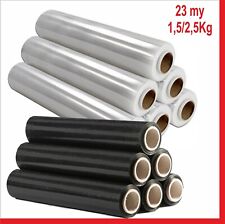 Stretchfolie Palettenfolie Verpackungsfolie Wickelfolie Umzugsfolie 500mm 23my