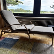 Mauritius Alu Geflechtliege mit Auflagen 